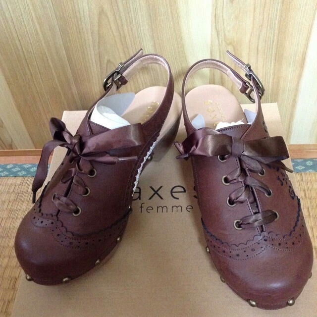 axes femme(アクシーズファム)の新品☆axes femme ブーサン レディースの靴/シューズ(サンダル)の商品写真