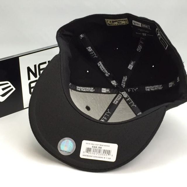 NEW ERA(ニューエラー)の新品★NEWERA 73/8 レイカーズ ニューエラ 58.7cm 黒 メンズの帽子(その他)の商品写真