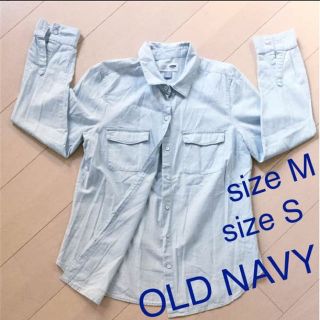 オールドネイビー(Old Navy)のOLD NAVY デニムシャツ size S〜M ★送料無料(その他)