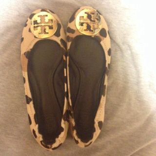 トリーバーチ(Tory Burch)のトリーバーチ レオパードバレエシューズ(ハイヒール/パンプス)