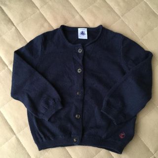 プチバトー(PETIT BATEAU)のプチバトー24 カーディガン(ニット/セーター)