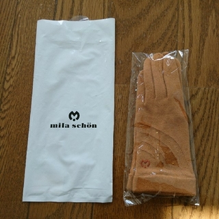 ミラショーン(mila schon)のこうのすけ様専用！新品未使用☆ミラ・ショーン手袋＆ストール(手袋)