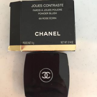 シャネル(CHANEL)のシャネルデゥコントゥラスト  68 ローズエクラン(チーク)