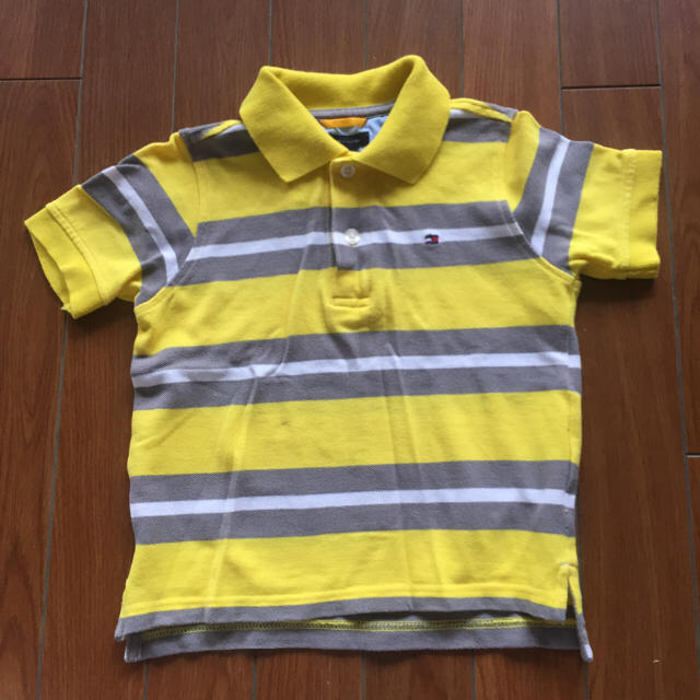TOMMY HILFIGER(トミーヒルフィガー)のポロシャツ キッズ/ベビー/マタニティのキッズ服男の子用(90cm~)(Tシャツ/カットソー)の商品写真