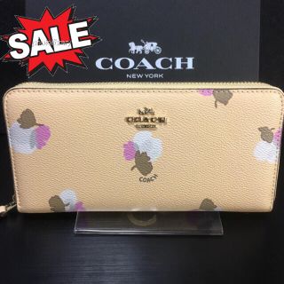 コーチ(COACH)のセール❣️新品コーチ 長財布 F53794 幸運を呼ぶ上品なイエロー(財布)