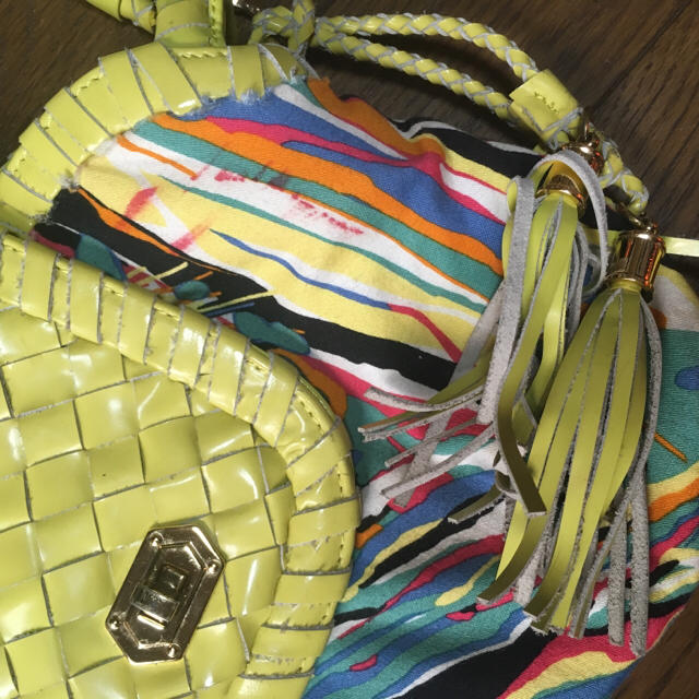 DRESSCAMP(ドレスキャンプ)のDRESS CAMP rainbow hand BAG レディースのバッグ(ハンドバッグ)の商品写真