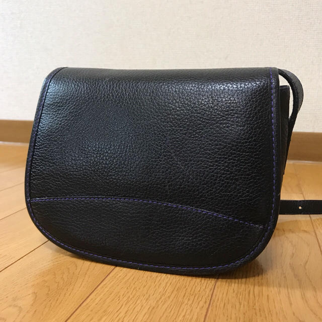KENZO(ケンゾー)の古着屋購入 KENZO ケンゾー レザー ショルダーバッグ 1018 レディースのバッグ(ショルダーバッグ)の商品写真