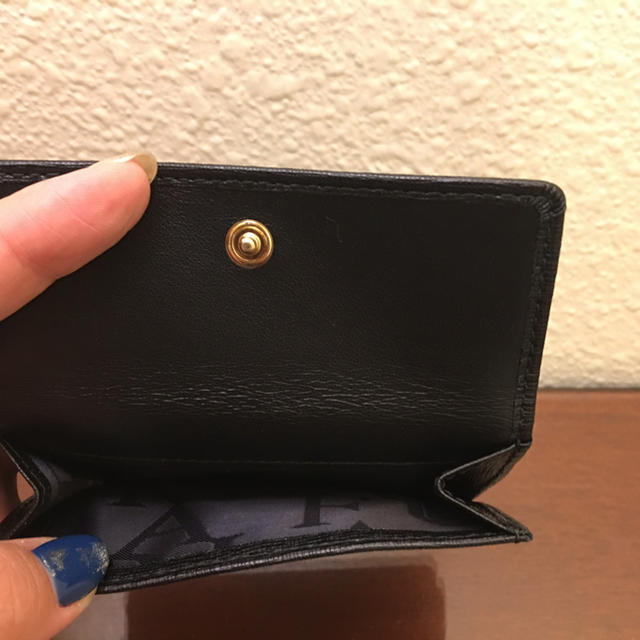 Furla(フルラ)のフルラ 三つ折り財布 ミニ 黒 レディースのファッション小物(財布)の商品写真