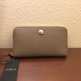 フルラ(Furla)のフルラ バビロン ミッシェル 長財布 グレー(財布)