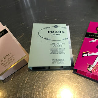 プラダ(PRADA)のPRADA 3種類トワレセット(香水(女性用))