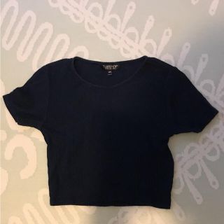 トップショップ(TOPSHOP)のTOPSHOP ニットT へそ出し (Tシャツ(半袖/袖なし))