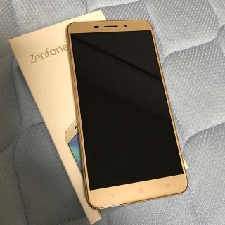 エイスース(ASUS)のNgs様専用 zenfone3laser ゴールド32GB(スマートフォン本体)