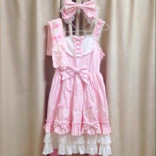 アンジェリックプリティー(Angelic Pretty)の値下げangelic pretty3点(ミニワンピース)