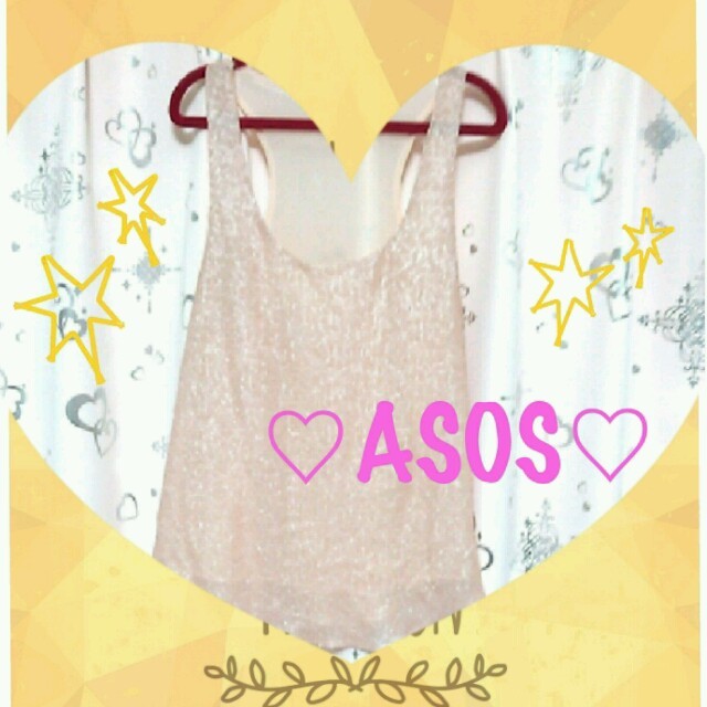 asos(エイソス)の６月限定値下げ♡1355円で♡ レディースのトップス(タンクトップ)の商品写真