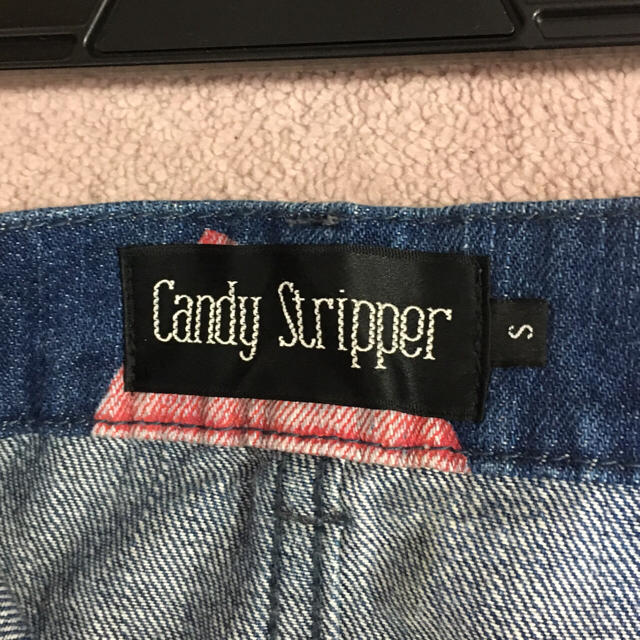 Candy Stripper(キャンディーストリッパー)のCandy Stripper デニムパンツ ハート レディースのパンツ(デニム/ジーンズ)の商品写真