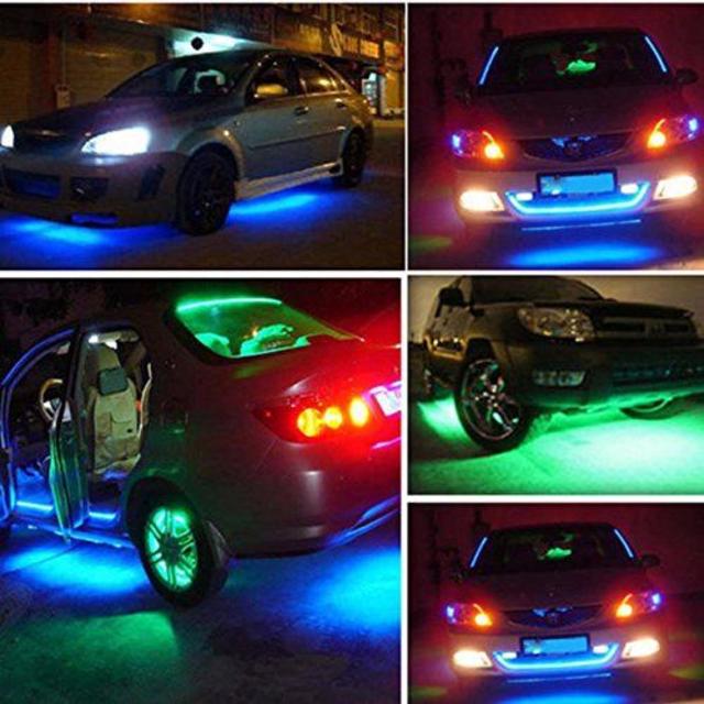 5M 12V 防水 RGB LEDテープライト 300連　44キー 自動車/バイクの自動車(車外アクセサリ)の商品写真