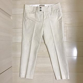 バナナリパブリック(Banana Republic)のバナリパ♡パンツ（オフホワイト）(カジュアルパンツ)