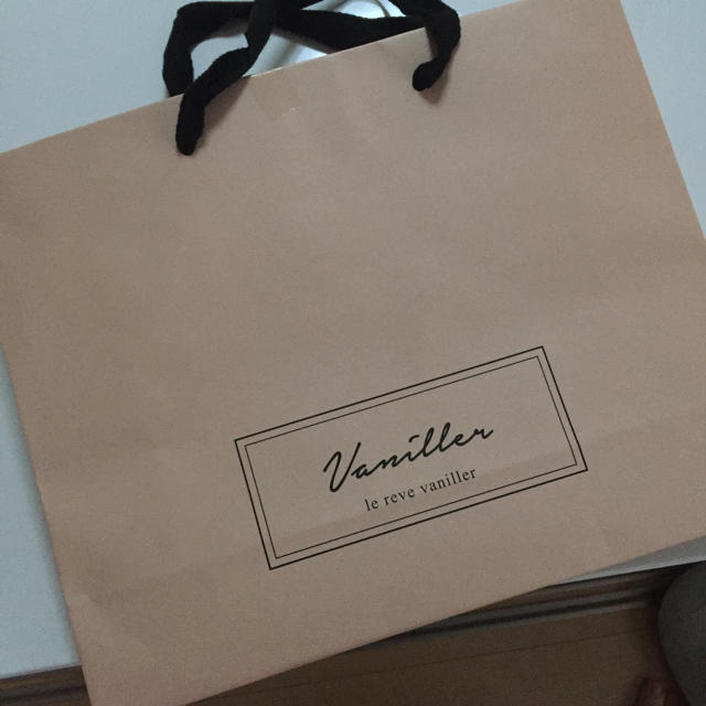 le reve vaniller(ル レーヴ ヴァニレ)のle reve vaniller♡ショップ袋3枚 レディースのバッグ(ショップ袋)の商品写真