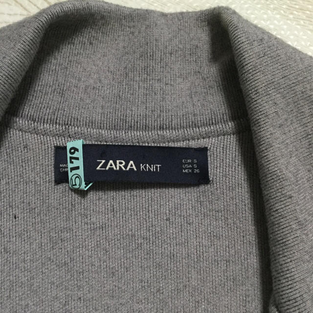 ZARA(ザラ)の【ZARA ザラ】コーディガン ネイビー サイズS レディースのトップス(カーディガン)の商品写真