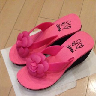 メリッサ(melissa)の【美品】厚底ビーチサンダル(ビーチサンダル)