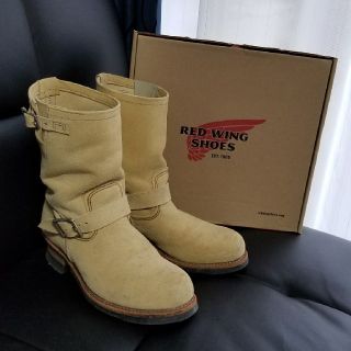 レッドウィング(REDWING)のRED WING レッドウィング スウェード エンジニア ブーツ 28センチ(ブーツ)