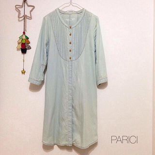 パーリッシィ(PAR ICI)のPARICI パーリッシィ シャツワンピース(ひざ丈ワンピース)