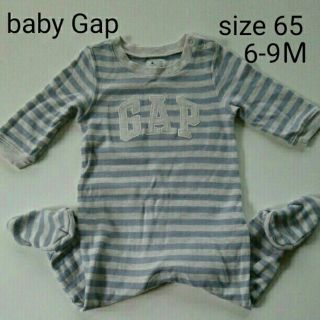 ベビーギャップ(babyGAP)の★GAP★足付きカバーオール★6-9Ｍ(カバーオール)