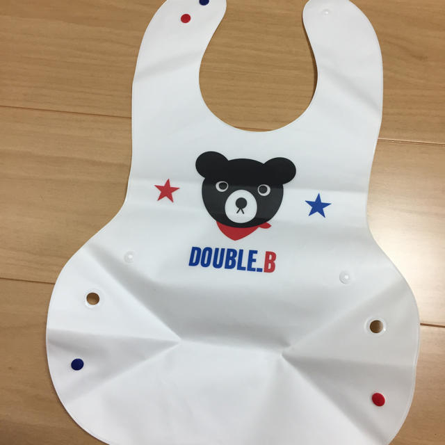 DOUBLE.B(ダブルビー)のダブルビー エプロン キッズ/ベビー/マタニティのキッズ服男の子用(90cm~)(その他)の商品写真