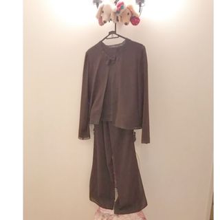 インゲボルグ(INGEBORG)の【超美品】卒業式必見‼️インゲボルグ  アンサブル&ワイドパンツ(セット/コーデ)