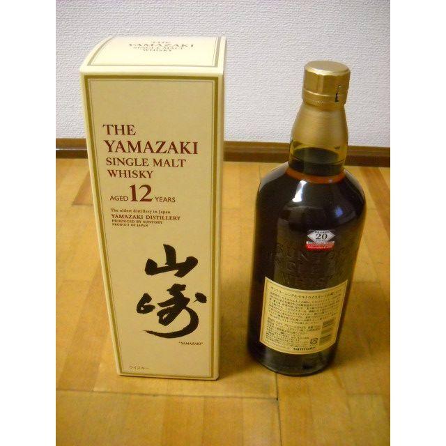 サントリー(サントリー)のサントリーウイスキー山崎12年 700ml 1本 食品/飲料/酒の酒(ウイスキー)の商品写真