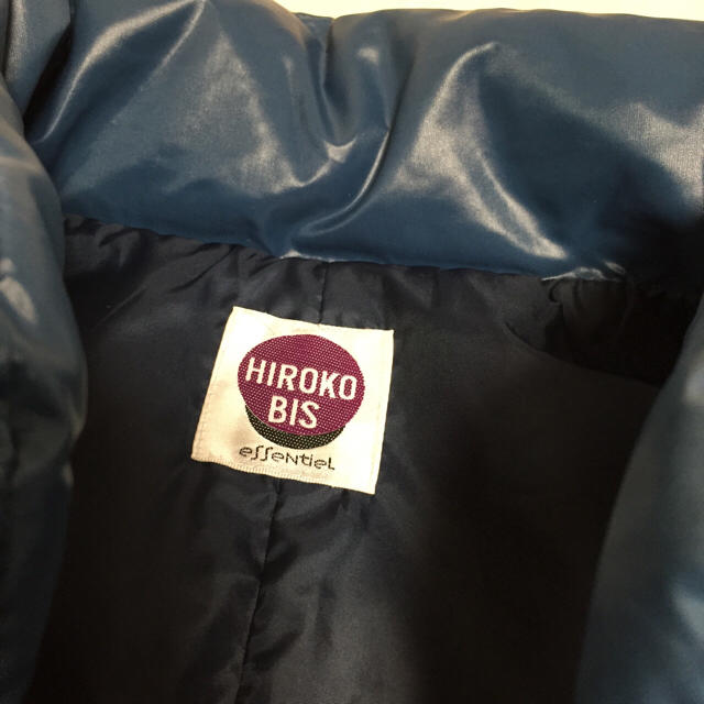 HIROKO KOSHINO(ヒロココシノ)の美品ヒロココシノ ダウンジャケット❎ベスト☆ レディースのジャケット/アウター(ダウンジャケット)の商品写真