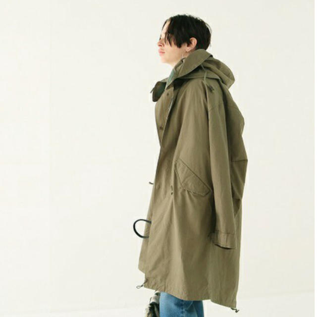 TODAYFUL♡ボアモッズコート カーキ38 TODAYFUL♡ボアモッズコート カーキ38