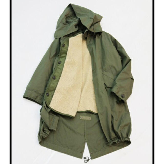 TODAYFUL♡ボアモッズコート カーキ38 TODAYFUL♡ボアモッズコート カーキ38