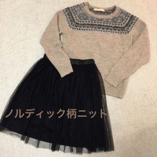 スローブイエナ(SLOBE IENA)のIENA SLOBE ノルディック柄ニット❄︎(ニット/セーター)