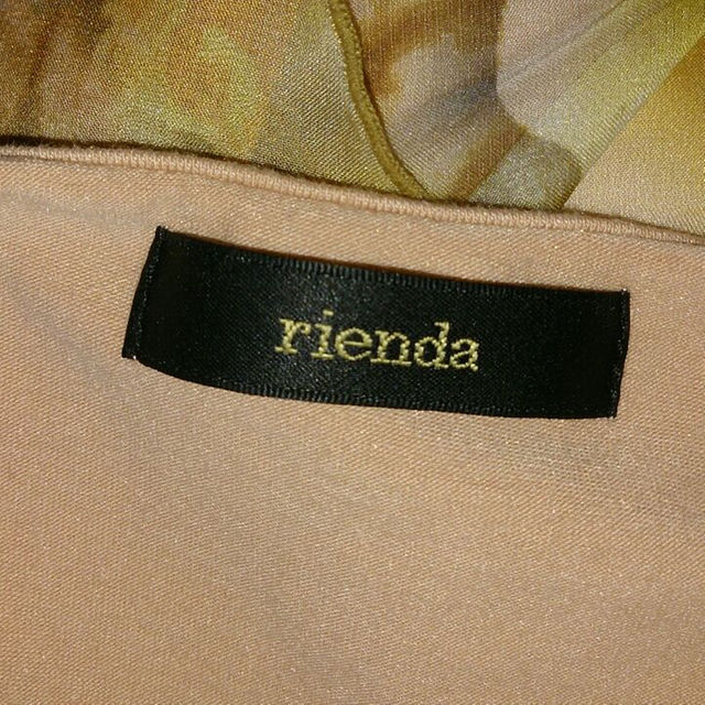 rienda(リエンダ)のリエンダ 花柄シフォン タンクトップ レディースのトップス(タンクトップ)の商品写真