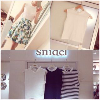 スナイデル(SNIDEL)のsnidel新品今季トップス♡(タンクトップ)