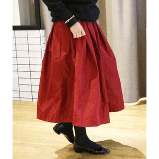 イエナ(IENA)の美品   EDIFICE LA BOUCLE タフタバルーンスカート(ロングスカート)