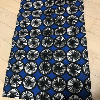 マリメッコ(marimekko)の新品 マリメッコ ブルー系 キッチンタオル(収納/キッチン雑貨)