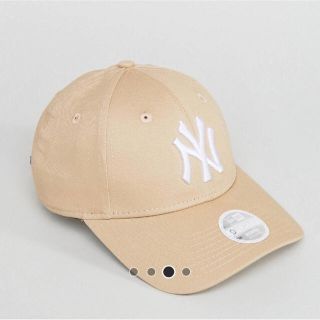 ニューエラー(NEW ERA)の【新品未使用品】NEW ERA ニューエラ  キャップ ベージュベースボール(キャップ)