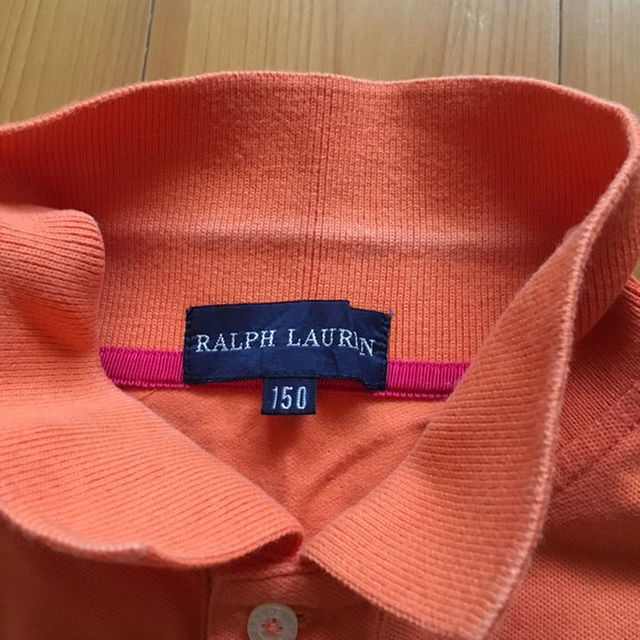 Ralph Lauren(ラルフローレン)の【値下げ】ラルフローレンポロシャツ150 キッズ/ベビー/マタニティのキッズ服女の子用(90cm~)(Tシャツ/カットソー)の商品写真