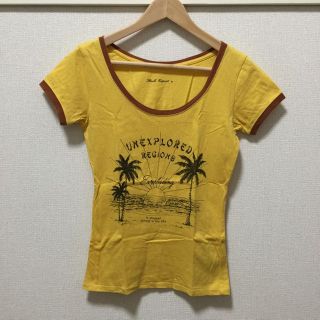 ライトオン(Right-on)の【レディース】FLASH REPORT ロゴ入りTシャツ(その他)