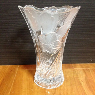 最終値下げ！HOYAクリスタルガラス社製 花瓶(花瓶)