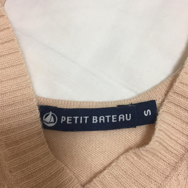 PETIT BATEAU(プチバトー)のプチバトー バックリボンセーター レディースのトップス(ニット/セーター)の商品写真