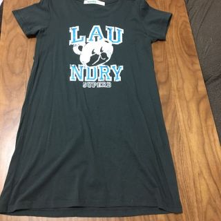 ランドリー(LAUNDRY)の新品未使用☺︎ランドリーのTシャツロングワンピです。(ひざ丈ワンピース)