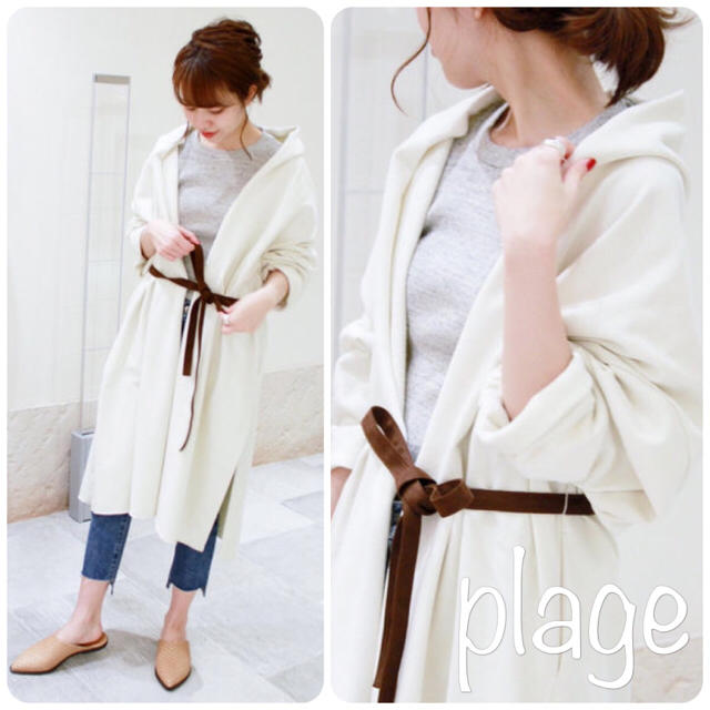 Plage(プラージュ)の新品 プラージュコート☆plage 定価23,760円 タグ付き レディースのジャケット/アウター(ロングコート)の商品写真