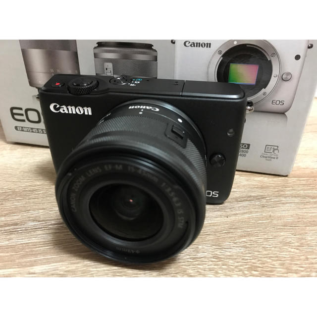 Canon(キヤノン)のCanon ミラーレス カメラ EOS M10 スマホ/家電/カメラのカメラ(ミラーレス一眼)の商品写真