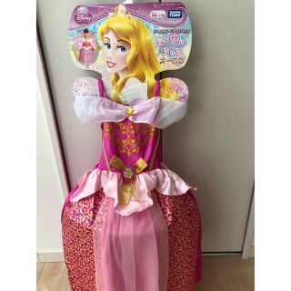 ディズニー(Disney)の「お値下げしました！！」オーロラ姫 ドレス  ハロウィン キッズ  衣装(衣装)