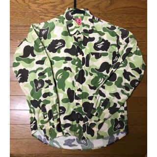 アベイシングエイプ(A BATHING APE)のA BATHING APE シャツ 迷彩 M(シャツ)