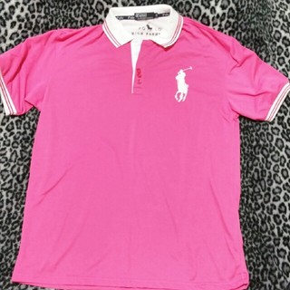 ポロラルフローレン(POLO RALPH LAUREN)のPOLO　ポロシャツ　XXL　ピンク色(ポロシャツ)