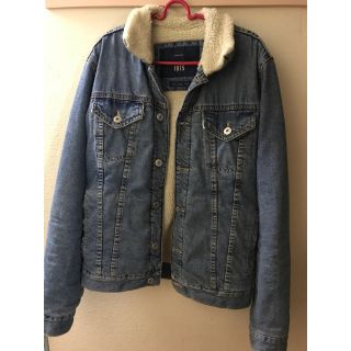 ザラ(ZARA)のZARA ボアデニムジャケット(Gジャン/デニムジャケット)